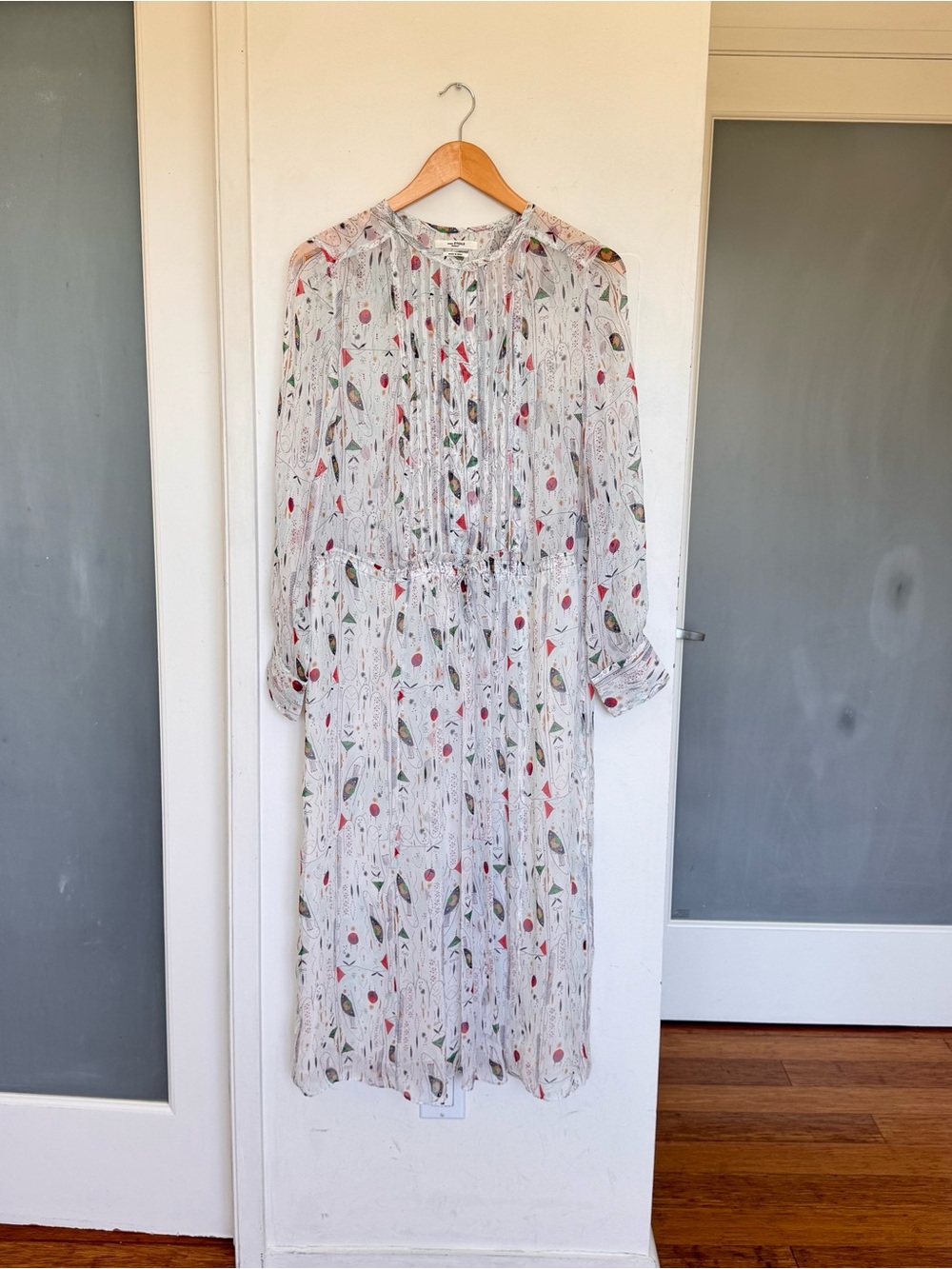 Isabel Marant size 38 Sheer Silk Dress